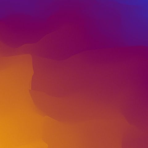 Gradient Waves Background Square - Gradient Style 1 - Poster image