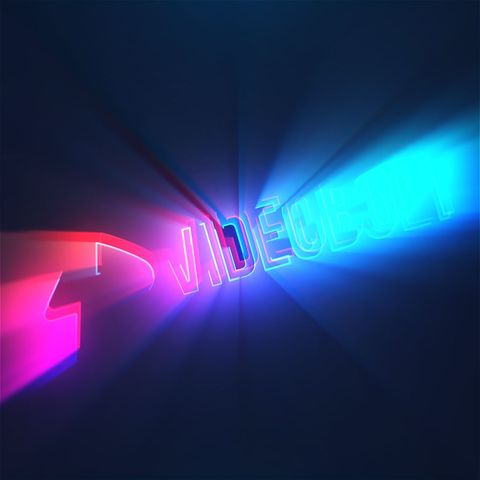 Light Rays Logo Reveal - Square - Original - Poster image
