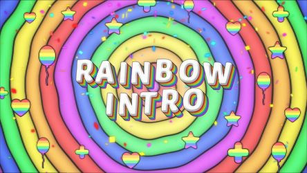 Rainbow Echo Rhythm Original theme video