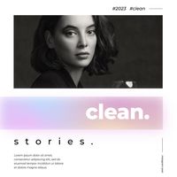 Minimal Clean Stories 10 - Square Original theme video