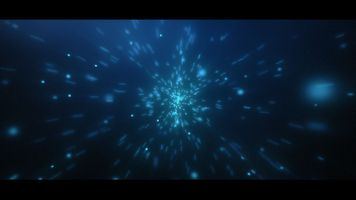 Particle Vortex Reveal Photography theme video
