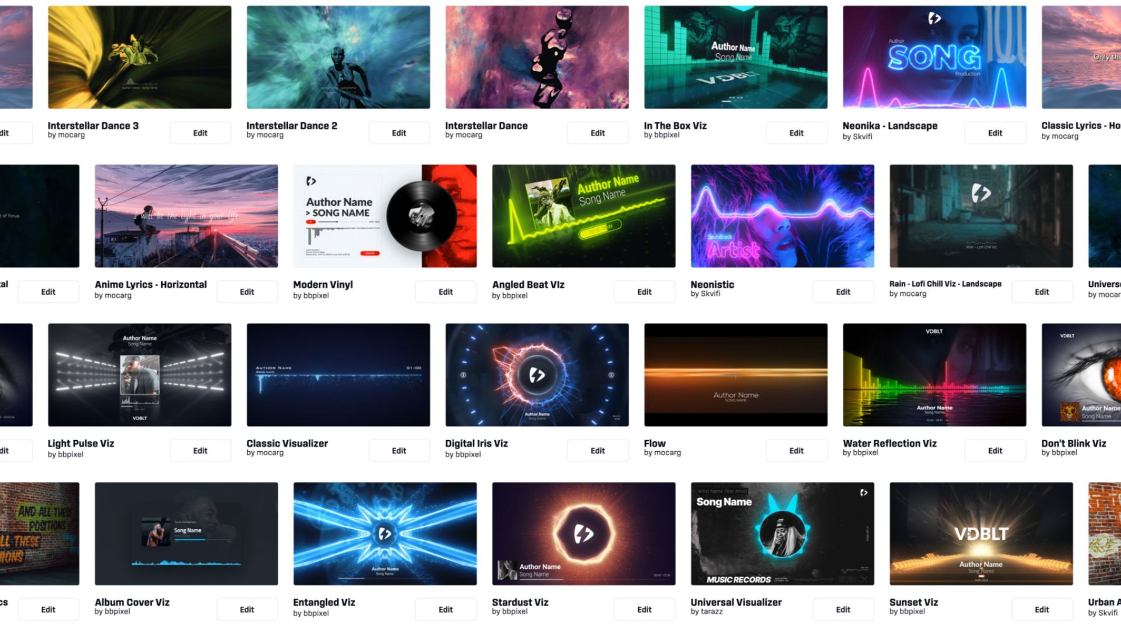 Videobolt Music Visualizers | 700+ HQ Reactive Templates video