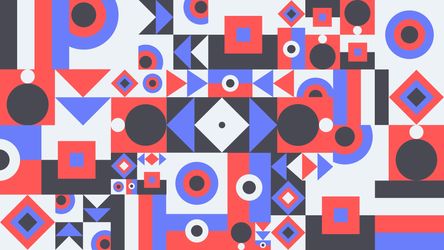 Colorful Geometrics Background - Theme 4 - Poster image