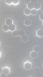Hexagon Tech Background - Vertical Original theme video
