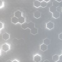 Hexagon Tech Background - Square Original theme video