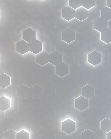 Hexagon Tech Background - Post - Original - Poster image