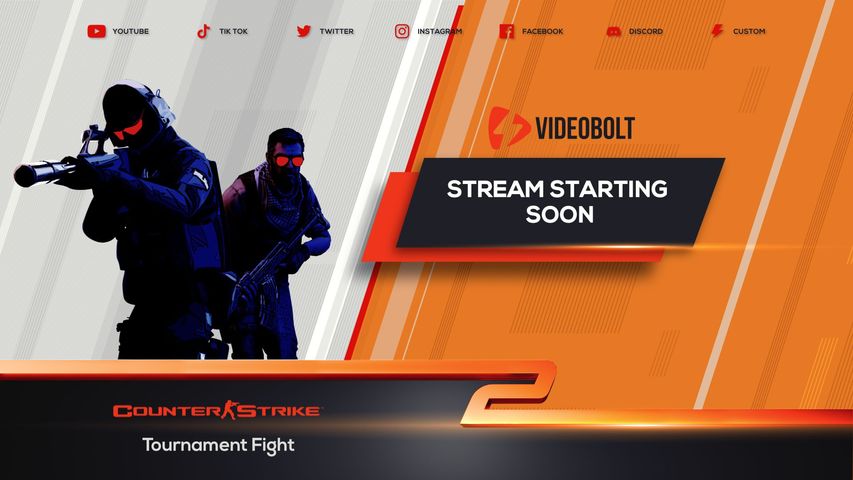 Counter Strike 2 Stream Screen - Original - Poster image
