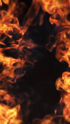 Fire & Smoke Background - Vertical - Original - Poster image