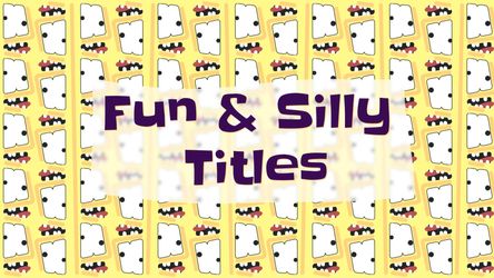 Fun & Silly Title 1 Original theme video
