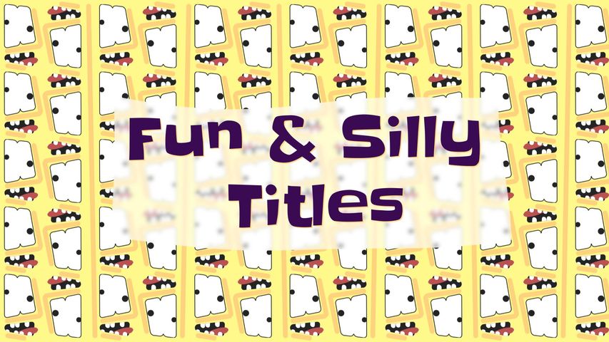 Fun & Silly Title 1 - Original - Poster image