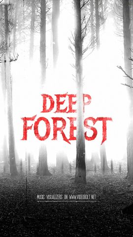 Deep Misty Forest - Vertical - Original - Poster image