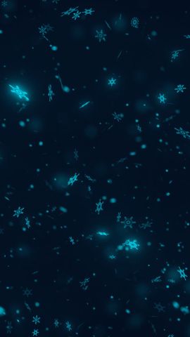 Snow Particle Background - Vertical - Original - Poster image