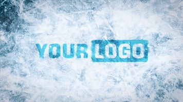 Icy Logo Reveal Example theme theme video