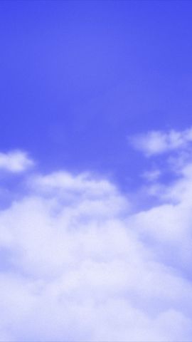 Fly on Clouds Background - Vertical - Original - Poster image