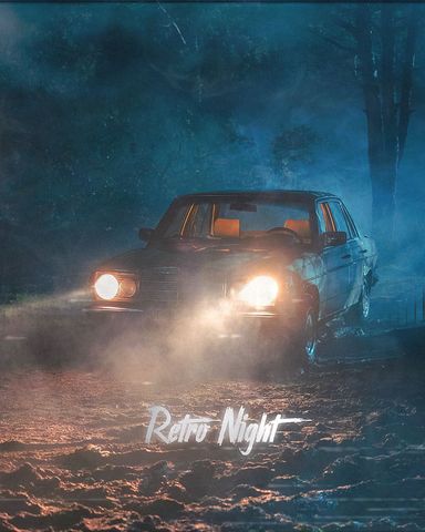 Retro Night - Post - Original - Poster image
