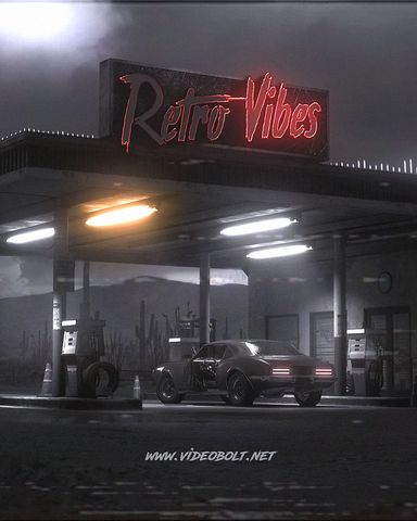 Retro Vibes - Post - Original - Poster image