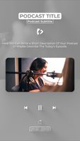 Clean And Minimal Podcast Viz - Vertical Video theme video