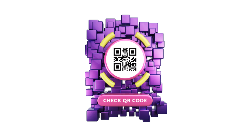 QR Code Reveal 3 - Original - Poster image