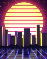 Retro Vaporwave Background - Post Original theme video
