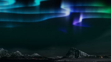 Aurora Background Original theme video