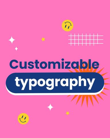 Creative And Trendy Typography - Post - Original - Poster image