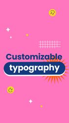 Creative And Trendy Typography - Vertical Original theme video