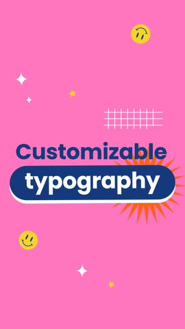 Creative And Trendy Typography - Vertical - Original - Poster image