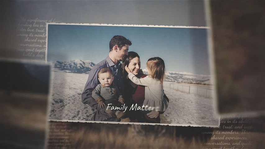 Family Memory Album 1 - Original - Poster image