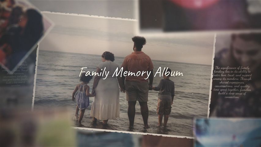 Family Memory Album 15 - Original - Poster image