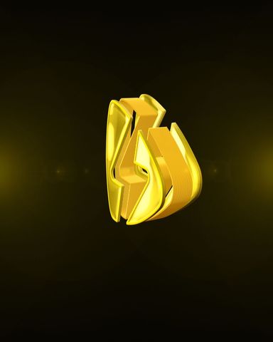 Rotating 3D Reveal - Post - Gold - Poster image
