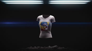 Urban Female T-Shirt Mockup Original theme video