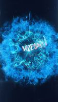 Vibrant Shockwave Reveal - Vertical Original theme video