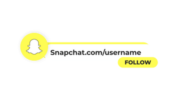 Social CTA 2 - Snapchat Circle Shape Logo theme video