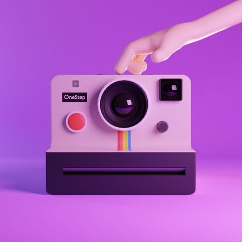 Polaroid Intro - Square - Theme 3 - Poster image