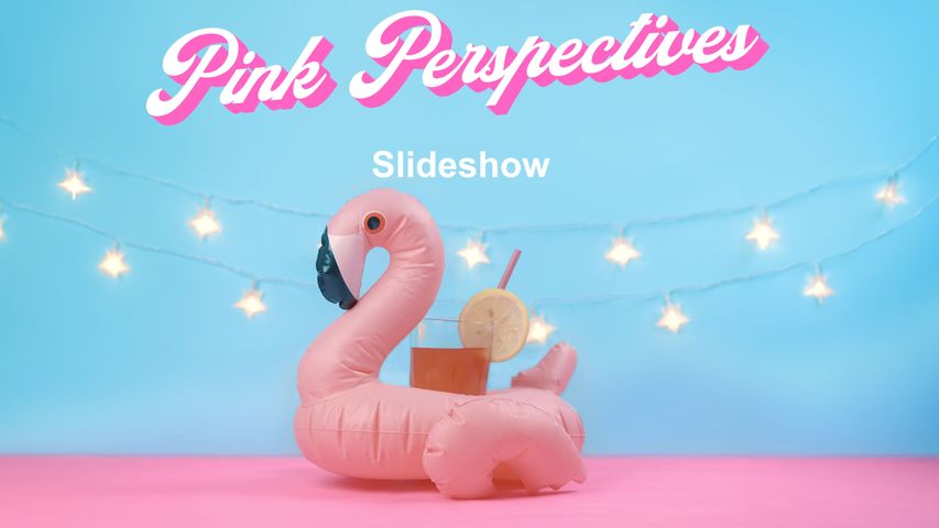 Pink Perspectives - Original - Poster image