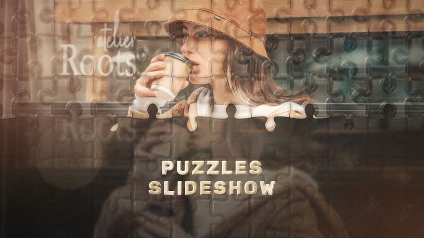 Vintage Puzzle Journey - Original - Poster image