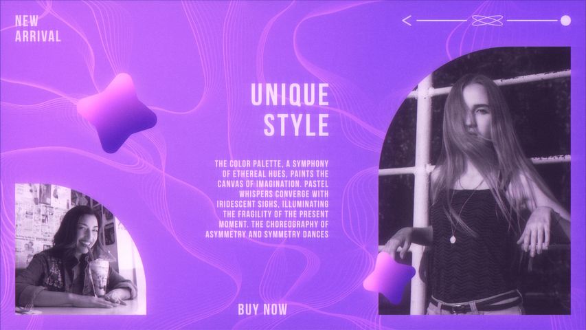 Sleek Slide Showcase - Original - Poster image