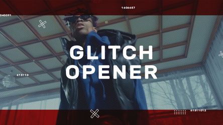 Glitch Fast Opener Original theme video