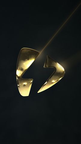 Golden Rays Reveal - Vertical - Original - Poster image