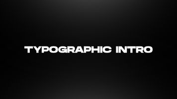 Modern Typography Stomp Original  theme video