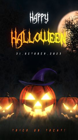 Halloween Spooky Stories 1 - Original - Poster image