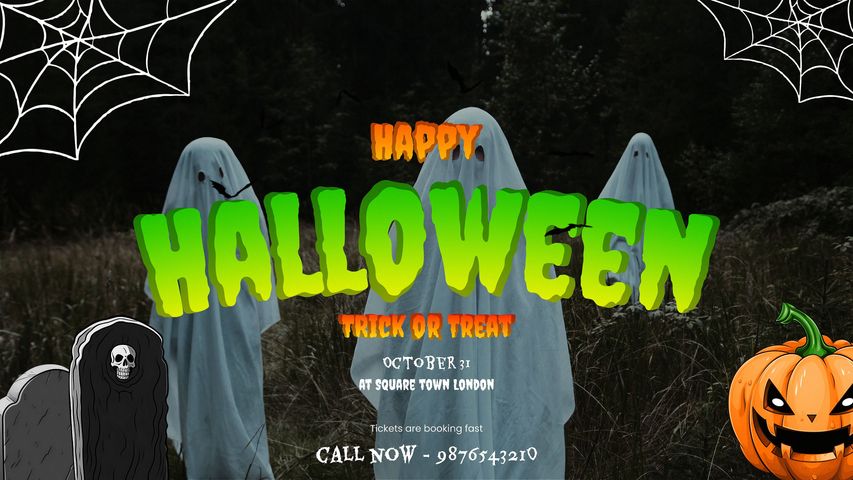 Halloween Vibes 5 - Original - Poster image