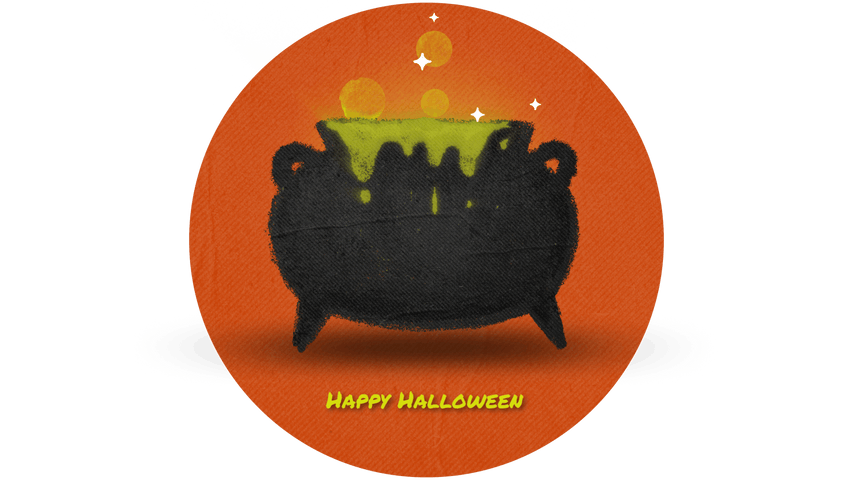 Funky Halloween Loop 3 - Original - Poster image