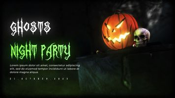 Halloween Spooky Greeting 6 Original theme video