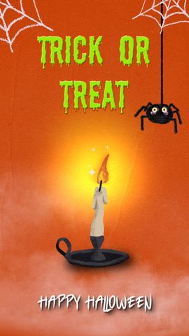 Halloween Funky Story 4 - Original - Poster image
