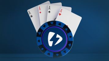 Blue Poker Chip Theme