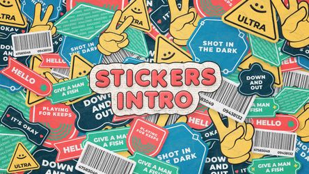 Grunge Sticker Reveal - Origi - Poster image