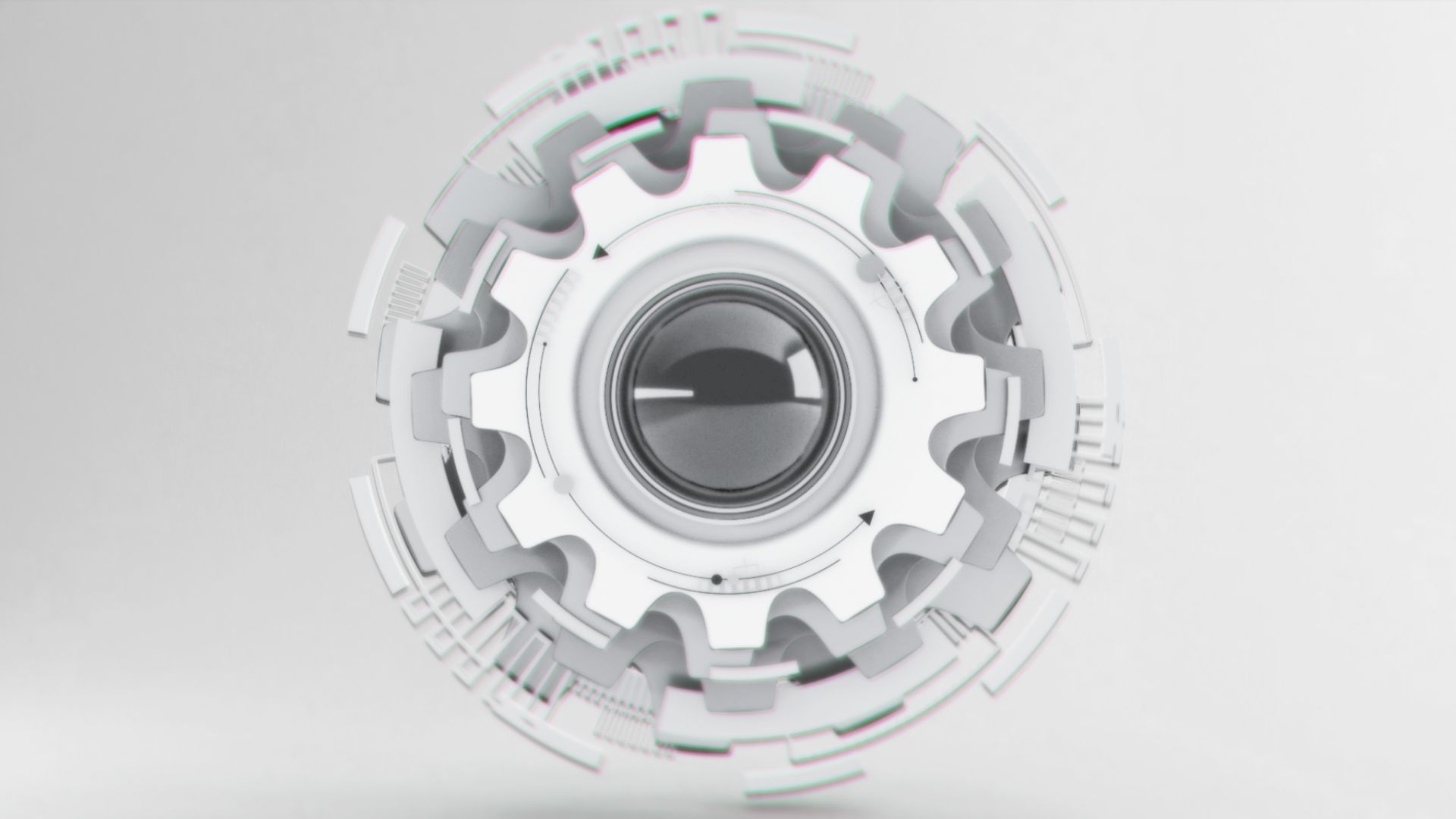 Tech Gears Unveil - Gear Logo Reveal