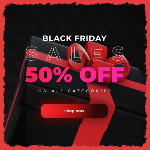 Black Friday Sales Stories 4 - Square - Original - Poster image