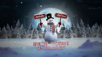 Winter Holidays Visualizer Original theme video